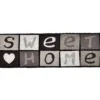TAPIS IMP SWEET HOME 25X75CM COCO GRIS