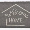 TAPIS IMP WELCOME 40X60CM COCO PVC GRIS
