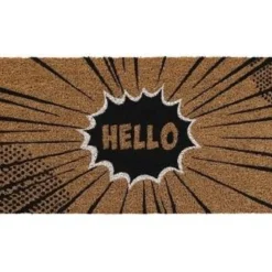 TAPIS IMP 33X60CM COCO PVC HELLO