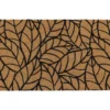 TAPIS IMP 45X75CM COCO PVC JUNGLE NOIR