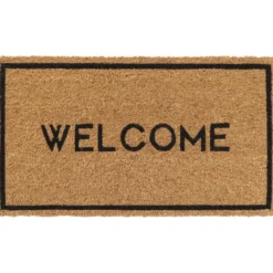 TAPIS IMP 33X60CM COCO PVC WELCOME