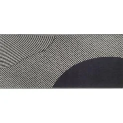 TAPIS IMP 50X120CM POLYESTER VELOURS DUNE GRIS
