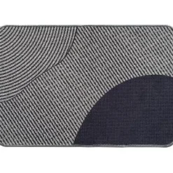 TAPIS IMP 40X60CM POLYESTER VELOURS DUNE GRIS