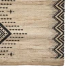 TAPIS JUTE IMPRIME ETHNIQUE D.120X170CM