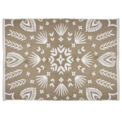 TAPIS JUTE JACQUARD CHENILLE D.120X170CM