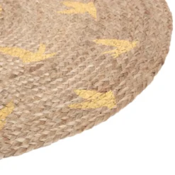 TAPIS JUTE LIBERTY D.80CM