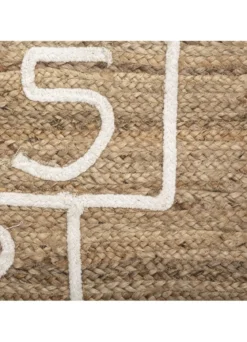 TAPIS JUTE MARELLE D.80X150CM