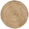 TAPIS JUTE NATUREL D.80CM