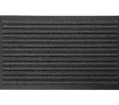 TAPIS LISON 80X120CM POLYPRO PVC GRIS