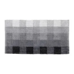 TAPIS LOUISE 45X90CM GRIS