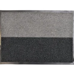 TAPIS MAGIC 50X70CM POLYPRO PVC GRIS NOIR