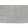 TAPIS MICROFIBRE BOULES 50X80CM GRIS CLAIR