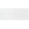 TAPIS MICROFIBRE DOUBLE VASQUE 50X120CM DESSOUS LATEX BLANC