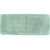 TAPIS MICROFIBRE DOUBLE VASQUE 50X120CM VERT AMANDE