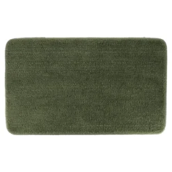 TAPIS MICROFIBRE DOUX DESSOUS LATEX 45X75CM KAKI