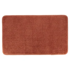 TAPIS MICROFIBRE DOUX DESSOUS LATEX 45X75CM CUIVRE