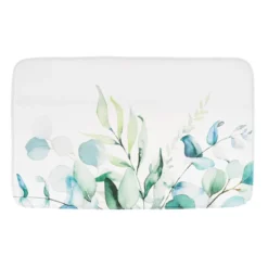 TAPIS MICROFIBRE IMPRIME 45X75CM AQUARELLE