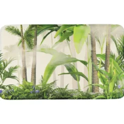 TAPIS MICROFIBRE IMPRIME 45X75CM OASIS