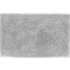 TAPIS MICROFIBRE PETITE CHENILLE 50X80CM GRIS CLAIR