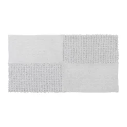 TAPIS NAEL 45X90CM BLANC