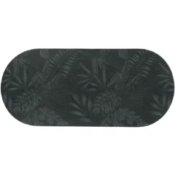 TAPIS OVALE ABSORBANT SOUPLE ESSENTIAL NATURE 45X100CM