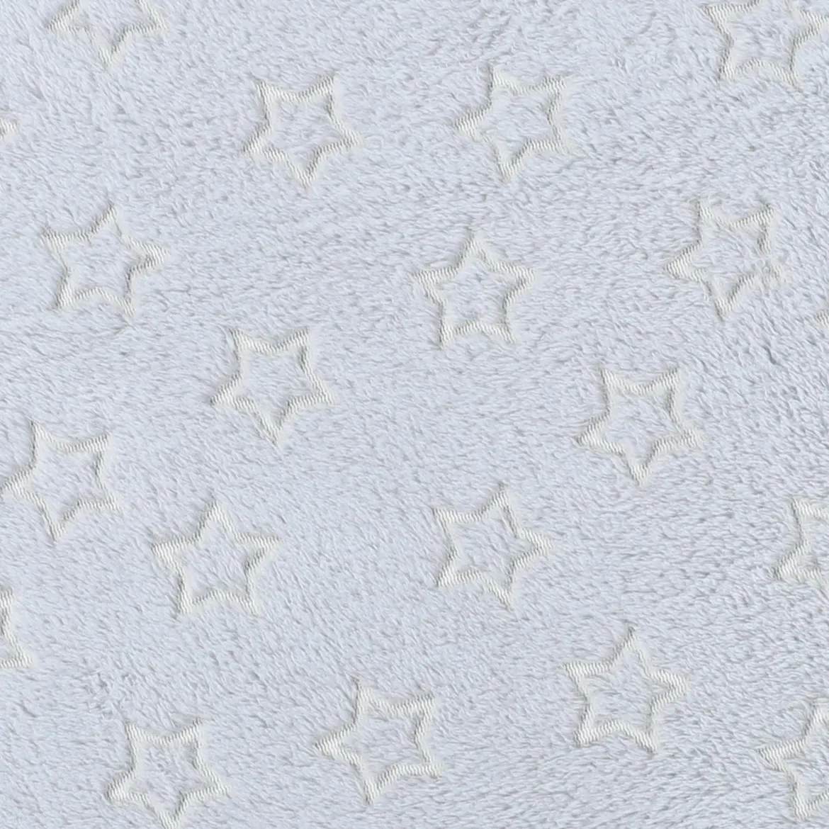 TAPIS PHOSPHORESCENT ETOILE GRIS 70CM