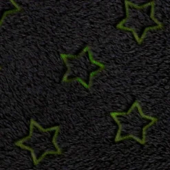 TAPIS PHOSPHORESCENT ETOILE GRIS 70CM