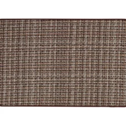 TAPIS PIXEL 45X60CM POLYESTER TISSE CAMEL