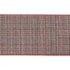 TAPIS PIXEL 45X80CM POLYESTER TISSE ROUGE