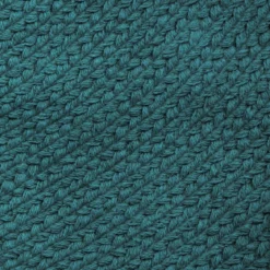 TAPIS POP BLEU CANARD EN COTON D.120CM