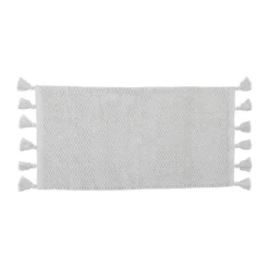 TAPIS RAPHAEL 45X90CM BLANC