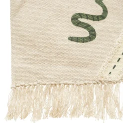 TAPIS RECTANGLE COTON JUNGLE 100X150CM