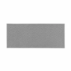 TAPIS RECTANGLE 50X120CM BOUCLETTE LOSI GRIS
