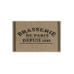 TAPIS RECTANGLE 50X80CM BOUCLETTE TROQUET