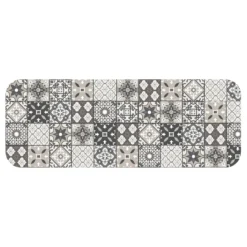 TAPIS RECTANGLE 45X120CM FLANELLE IMPRIME GASTON