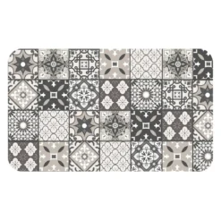 TAPIS RECTANGLE 45X75CM FLANELLE IMPRIME GASTON