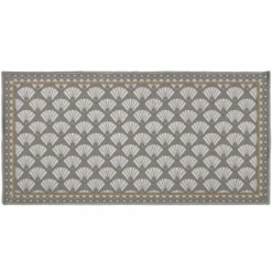 TAPIS RECTANGLE 50X120CM IMPRIME ART DECO CHIC