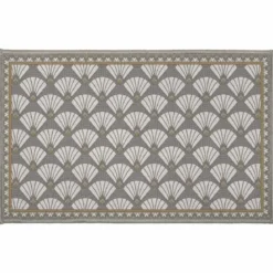 TAPIS RECTANGLE 50X80CM IMPRIME ART DECO CHIC
