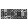 TAPIS RECTANGLE 45X120CM IMPRIME SALOU GRIS