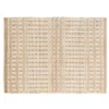 TAPIS RECTANGLE 120X170CM JUTE UNI ET COTON UNI ORYA