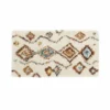 TAPIS RECTANGLE 60X110CM MOTIFS LOSANGES