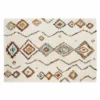 TAPIS RECTANGLE 160X230CM MOTIFS LOSANGES