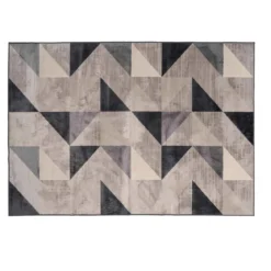 TAPIS RECTANGLE 140X200CM TISSE GRAPHIC