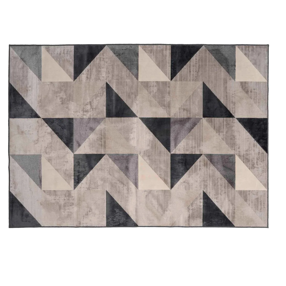 TAPIS RECTANGLE 140X200CM TISSE GRAPHIC