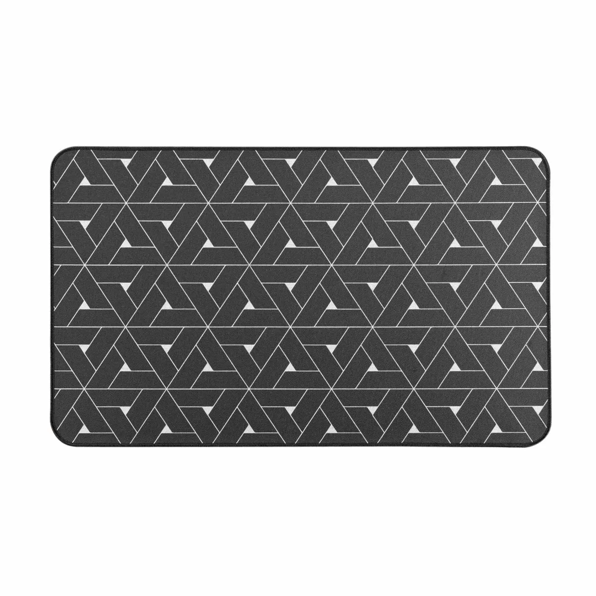 TAPIS RECTANGLE 45X75CM TISSE IMPRIME TERENCE