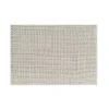 TAPIS RECTANGLE 120X170CM TISSE PLAT RELIEF EZIO