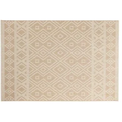 TAPIS RECTANGLE 160X230CM TISSE PLAT TANIA