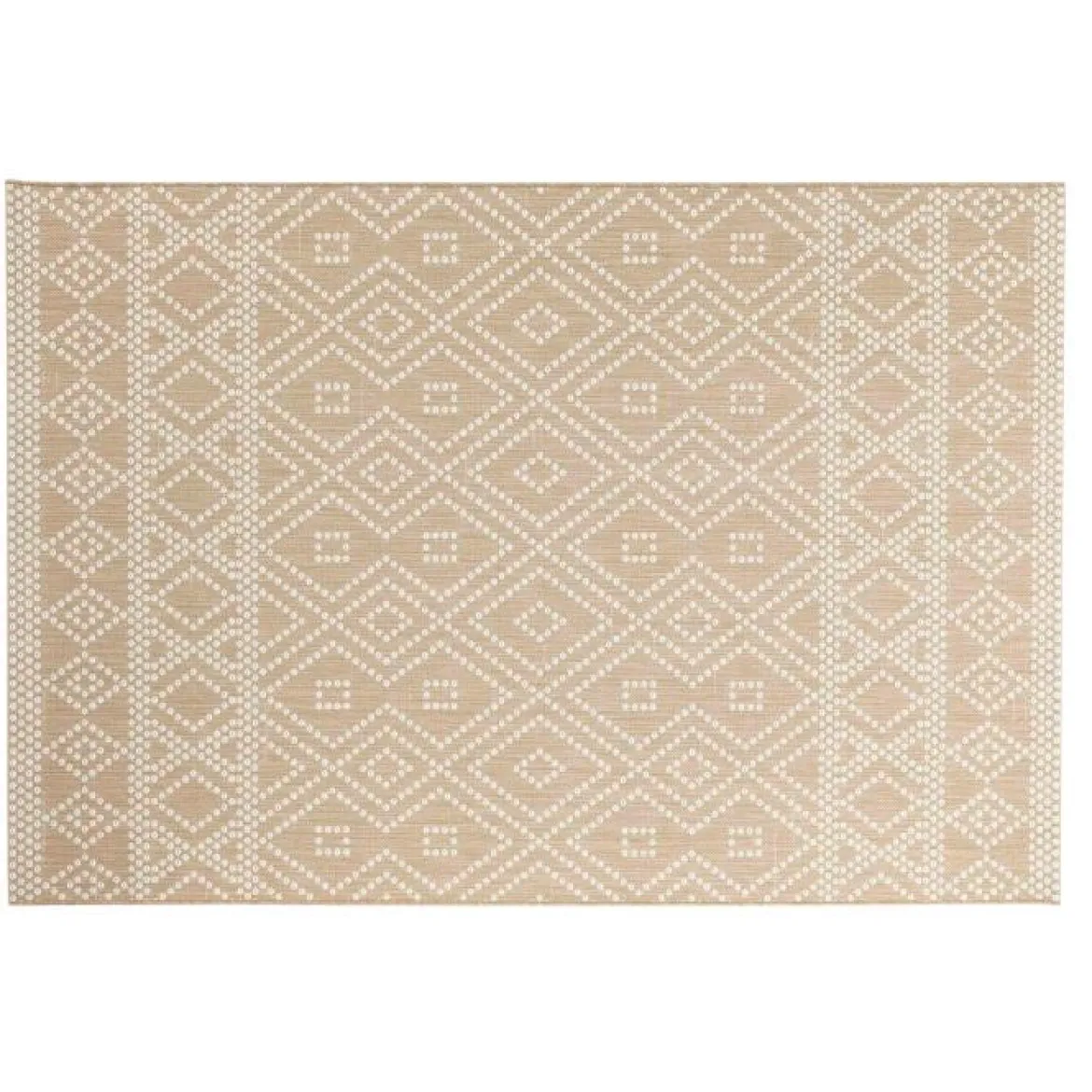 TAPIS RECTANGLE 160X230CM TISSE PLAT TANIA