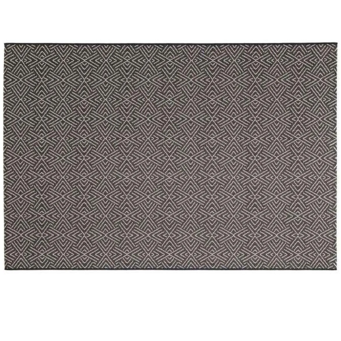 TAPIS RECTANGLE 160X230CM TISSE PLAT AZTEK
