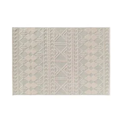 TAPIS RECTANGLE 120X170CM TISSE PLAT RELIEF VALAM